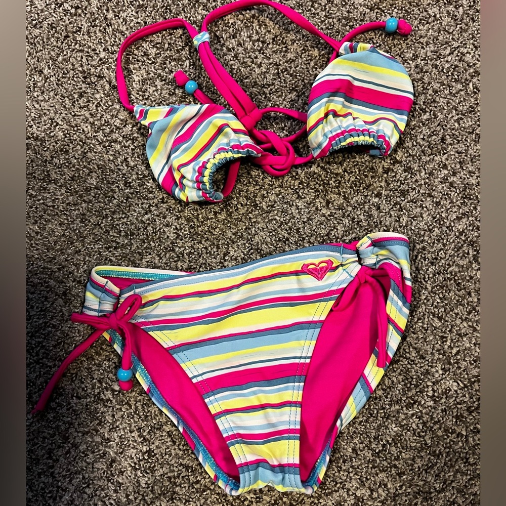 Roxy Girls Sz 7 Swimsuit